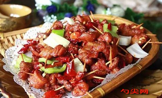 牙簽羊肉