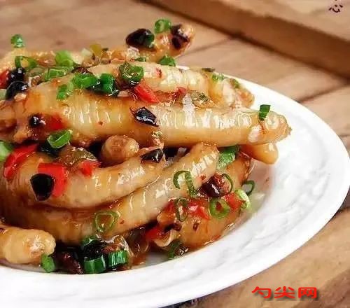粉蒸雞爪